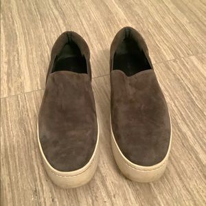 Vince Preston Brushed Suede Sneakers